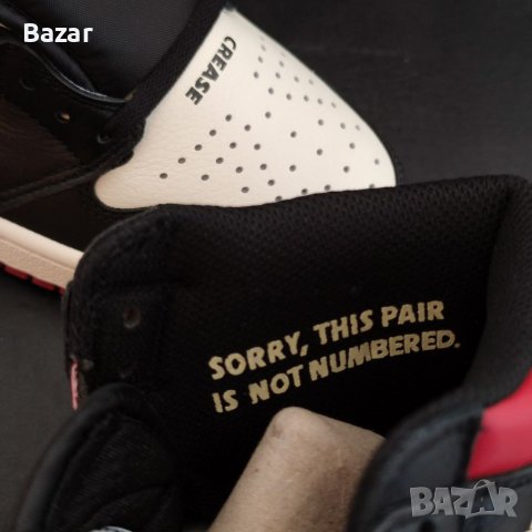 Nike Air Jordan 1 High No Photos Not For Resel Мъжки Обувки Кецове Маратонки Размер 43 Номер 27.5см, снимка 9 - Кецове - 39566628