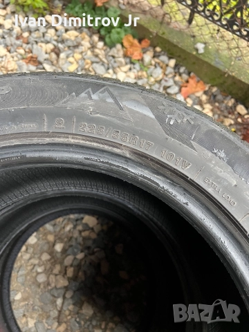 Зимни гуми / 225 / 55 / R17 / DOT 1821, снимка 3 - Гуми и джанти - 52465648