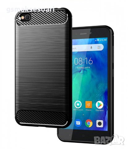 Xiaomi Redmi GO - Удароустойчив Кейс Гръб CARBON