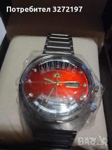 ORIENT автоматичен механичен часовник,ден от седмицата,дата,вечен календар, снимка 10 - Мъжки - 43563103