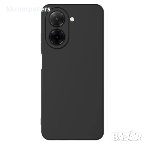 Силиконов кейс bSmart Silicone Soft Cover, За Xiaomi Redmi A5, Черен
