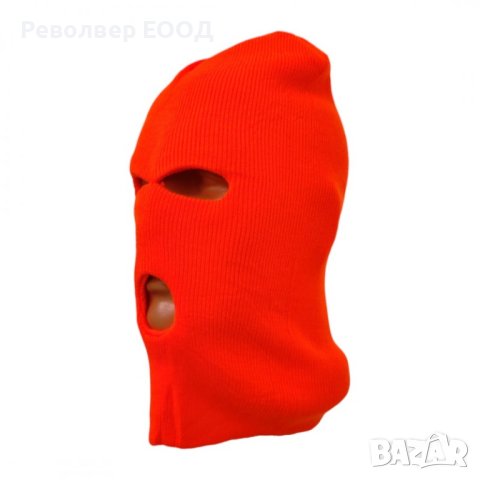 Тактическа шапка/маска - черна / камуфлаж / оранжева, снимка 5 - Шапки - 43835042