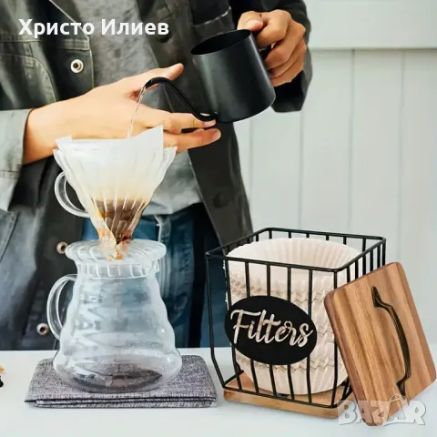 Метална поставка за кафе капсули Органайзер Стойка за съхранение, снимка 8 - Други стоки за дома - 50285859