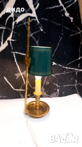 Настолна лампа 50те, снимка 4 - Антикварни и старинни предмети - 52470373