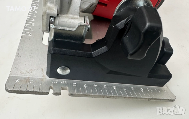 Milwaukee M18 BLCS66 - Акумулаторен безчетков циркуляр 2x18V 5.0Ah, снимка 5 - Триони и циркуляри - 52979459