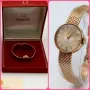 Златен дамски часовник OMEGA , снимка 1