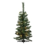 Декоративна коледна елха на батерии на поставка, 50 LED, 90см, снимка 1