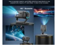 Проектор 4K, електрически фокус/трапецовидна корекция,интелигентен проектор с 5G WiFi 6 и BT5.2, снимка 10