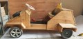 Дървена колекционерска количка Мерцедес , снимка 1 - Колекции - 33665208