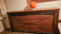 Масивно дървено легло , снимка 1 - Антикварни и старинни предмети - 43716209