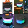 Безжичен Bluetooth високоговорител с цветни светлини - AS-BS20 - Гаранция 12 месеца , снимка 1