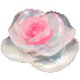  Сапун в форма на роза, снимка 1 - Ръчно изработени сувенири - 37957938