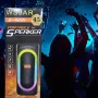 Тонколона с LED Цветни светлини - Поддържа - USB, и TF Карти: WSJAR - Гаранция 12 Месеца , снимка 5