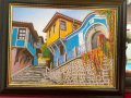 Маслена картина ,,Стария Пловдив”, снимка 1 - Картини - 40814115