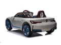 BMW i4 акумулаторна кола 12V - Детска акумулаторна кола, Бяла, EVA гуми, 4x4, снимка 6
