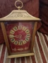 Янтар ретро настолен каминен часовник, снимка 7