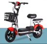 Електрически скутер с двойна седалка 500W, снимка 1 - Мотоциклети и мототехника - 40127023