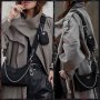 Луксозна Черна чанта Prada-SG-T12, снимка 1