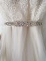 Дизайнерска сватбена рокля, снимка 10