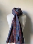 Кариран, италиански, мъжки шал от 100 % вълна, снимка 2