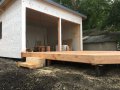 Дървени къщи  без бетонов фундамент 