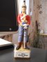 старинна колекционерска порцеланова статуетка - английски офицерофицер, снимка 1 - Колекции - 40001477