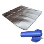 Постелка за къмпинг с двойно алуминиево покритие 150 см x 200 см, снимка 15