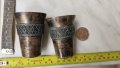 Стари посребрени чашки,филигран,Юммет,мелхиор,СССР, за ликьор, снимка 3