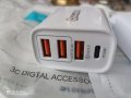 зарядно, БЪРЗО ЗАРЯДНО, ново бързо, мощно за телефон, тип С, USB, снимка 13