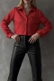 Елегантно дамско сако в червено , снимка 3
