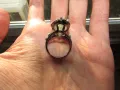 925 сребърен пръстен с рутилов кварц 22 карата, тегло 9.8гр., снимка 6