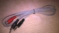 чинч/жак 3.5мм-стерео кабел-1.55м-внос швеицария, снимка 1