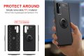 Силиконов кейс с магнит и ринг за Huawei P20/P20 Pro/P20 Lite/P30/ Luxury Silicone Shockproof, снимка 4