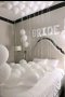 Балони с надпис Bride, снимка 1 - Сватбени аксесоари - 44079130