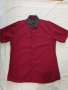 Тъмно червена риза pierre cardin - ХЛ, снимка 1 - Ризи - 39439984