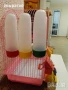 Кафез за канарчета, вълнисти папагалии др., размери: 30х22х38см, снимка 4