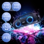 Duronic Boombox BX48, Bluetooth тонколона, IPX5  RGB, снимка 2
