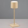 Безжична настолна LED лампа BKZO, IP54 алуминиева, бяла, розова, сива