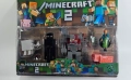 Minecraft 2 - Комплект 5 бр. фигурки / 2 модела + аксесоари, снимка 1