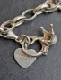 сребърна гривна Thomas sabo Charm club със 7 талисманчета , снимка 13