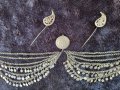 Сребърна Трепка Възрожденски Прочелник накит носия пафта, снимка 2