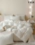 Луксозни спални комплекти, 100% памучен жакард ,6 части, снимка 15