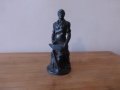 Метална фигура Ковач статуетка 1970 г