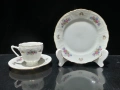 Стар порцелан Чехословакия троен сет за кафе чай, снимка 8