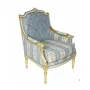 Класическо кресло "Луи XVI" (голям избор от цветове), снимка 7