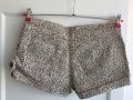 Къси панталонки BERSHKA, size 26, дънков плат, леопардови шарки, много запазени, снимка 2