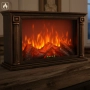 LED камина с ефект на тлеещи въглени – безопасна и стилна атмосфера у дома, снимка 4