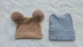 Бебешки шапки 0-6 месеца, снимка 6