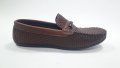 Мъжки обувки VIZYON модел 1256 кафяви,хит 2021г., снимка 1 - Мокасини - 32233910