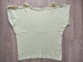Готина дамска блузка М размер, снимка 1 - Тениски - 36843109